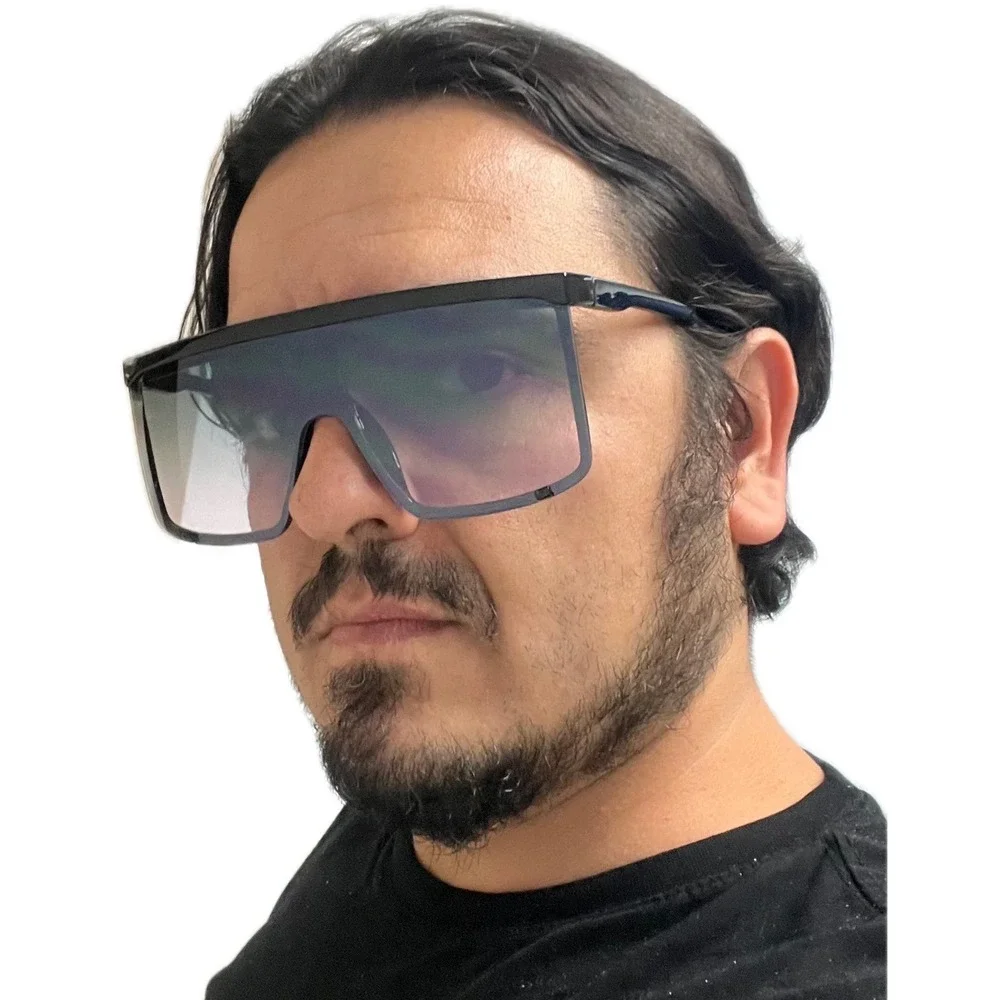 Square Sunglasses Designer Style Oversized Fashion ShadesOutdoor Men Women Gafas